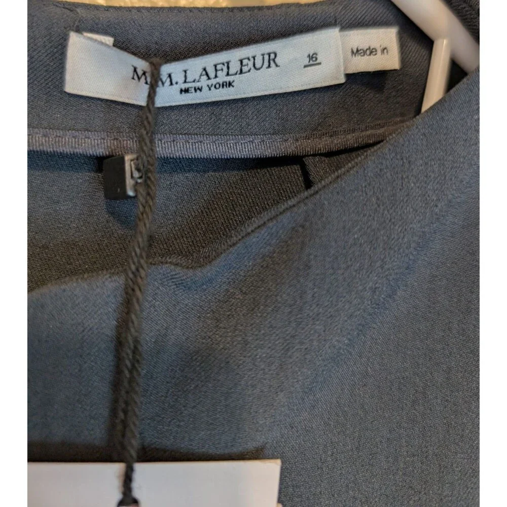 MM Lafleur Malala 2.0 Dress Recycled WonderTex Pockets Business Casual Size 16